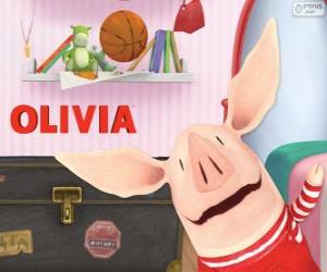 Puzzle Olivia το Γουρούνι